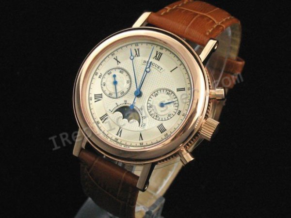 Breguet Cronograph Classique Suíço Réplica Relógio  Clique na imagem para fechar