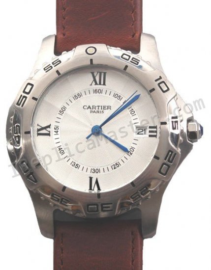Cartier Date Quartz Movement Replica Watch
