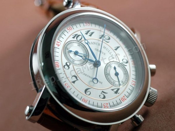 Franck Muller Chronograph Ronde Schweizer Replik Uhr - zum Schließen ins Bild klicken