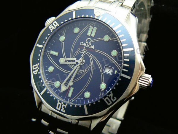 Omega New Seamaster 007 Swiss Replica Watch - Click Image to Close