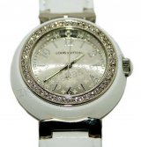 Louis Vuitton Tambour Quartz Diamonds Replica Watch