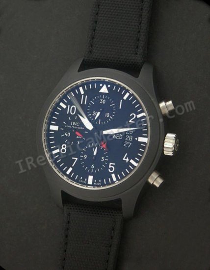 IWC Pilot Chronograph Swiss Replica Watch - Click Image to Close