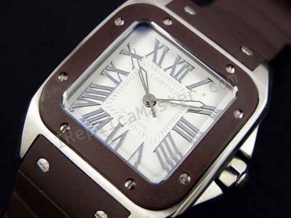 Cartier Santos 100 Mens Schweizer Replik Uhr - zum Schließen ins Bild klicken