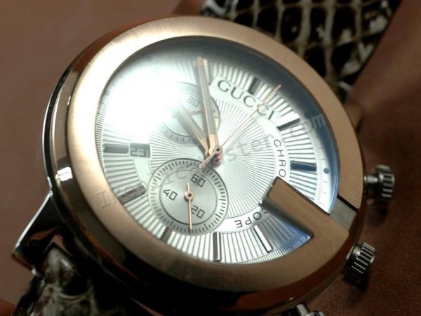 Gucci 101 G cronógrafo Reloj Suizo Réplica - Haga click en la imagen para cerrar