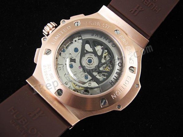 Hublot Big Bang Cappuccino Diamonds Chronograph Swiss Replica Watch