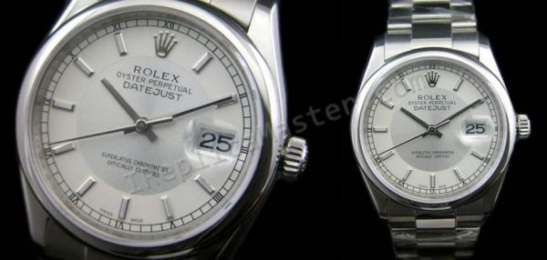 Rolex Oyster Perpetual Datejust Schweizer Replik Uhr - zum Schließen ins Bild klicken