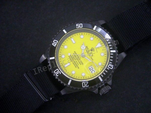 Rolex Submariner amarillo Reloj Suizo Réplica - Haga click en la imagen para cerrar