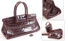 Hermes Shoulder Birkin Crocodile Replica Handbag Replica