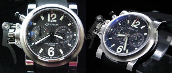 Graham Chronofighter Oversize Swiss Replica Watch - Click Image to Close