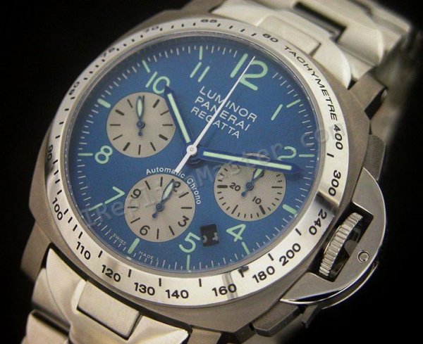 Officine Panerai Luminor PAM168 Regetta Chronograph Schweizer Replik Uhr