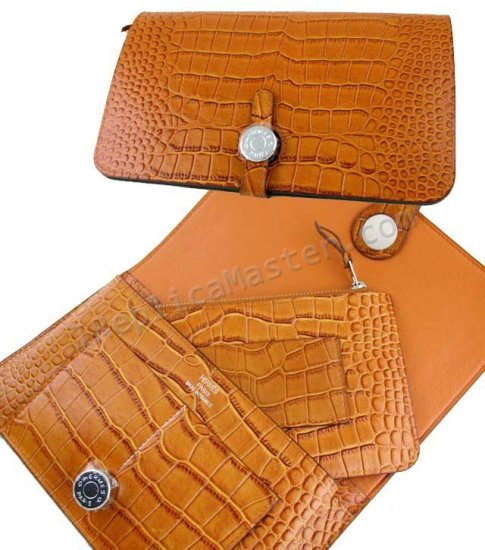 Replica Hermes Brieftasche. Set bestehend aus zwei Geldbörsen. Replik