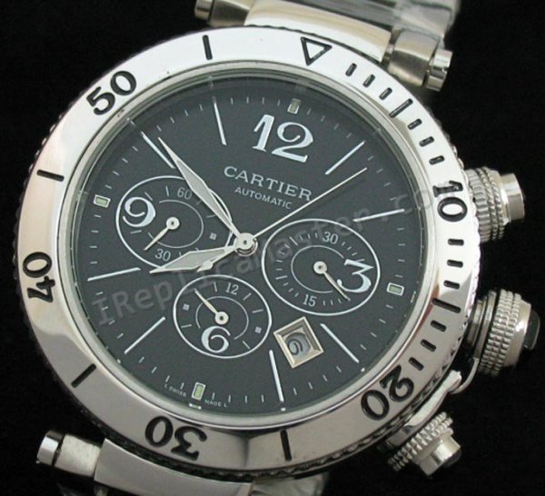 Cartier Pasha Seamtimer Replik Uhr