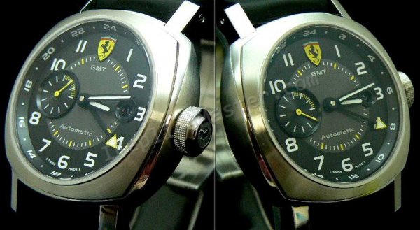 Ferrari Scuderia GMT Schweizer Replik Uhr