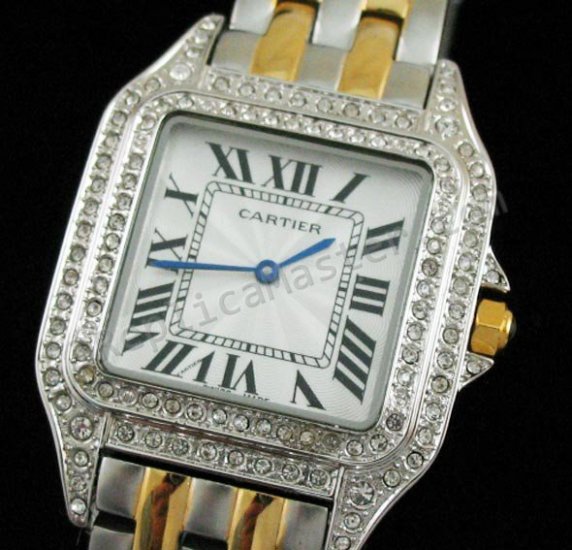 Cartier Santos Demoiselle Schmuck Replik Uhr