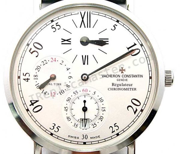 Vacheron Constantin Malte Dual Time Manuel Winding Replik Uhr