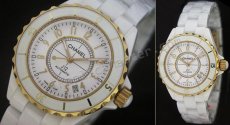 Chanel J12 Ceramic Case Und Armband Replik Uhr