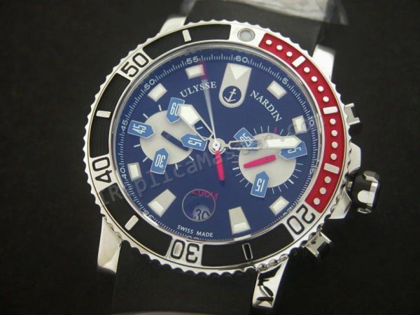 Ulysse Nardin Maxi Marine Chronograph Schweizer Replik Uhr