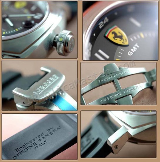 Ferrari Scuderia GMT Schweizer Replik Uhr