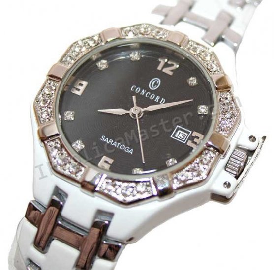 Concord Saratoga SS und PG Diamonds For Ladies Replik Uhr