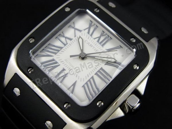 Cartier Santos 100 Mens Schweizer Replik Uhr