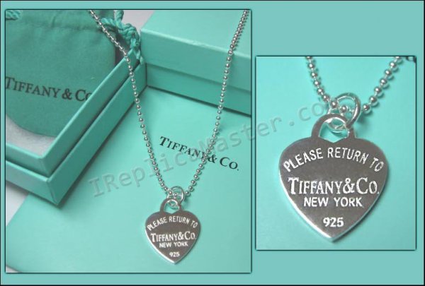 Tiffany Silver Necklace Replica - $94 