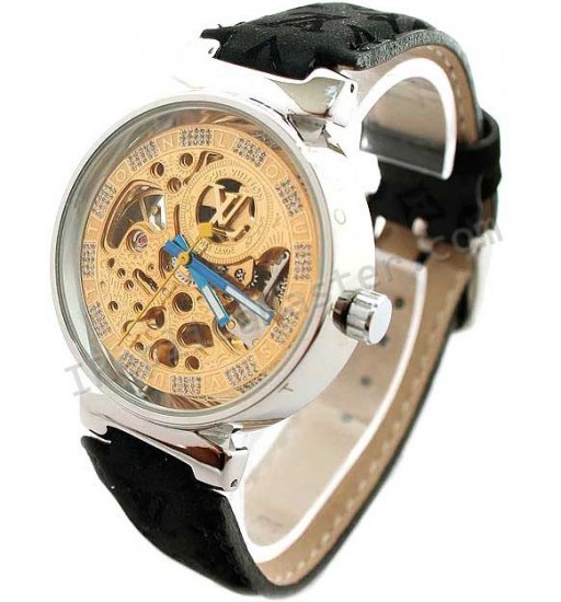 louis vuitton skeleton watch