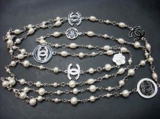 chanel replica necklace pearl larger