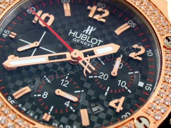 Diamantes Hublot Big Bang automática Reloj Suizo Réplica