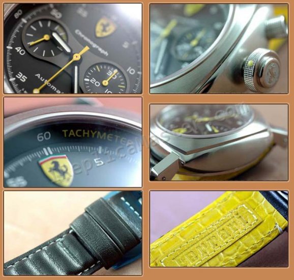 Ferrari Scuderia cronógrafo Reloj Suizo Réplica