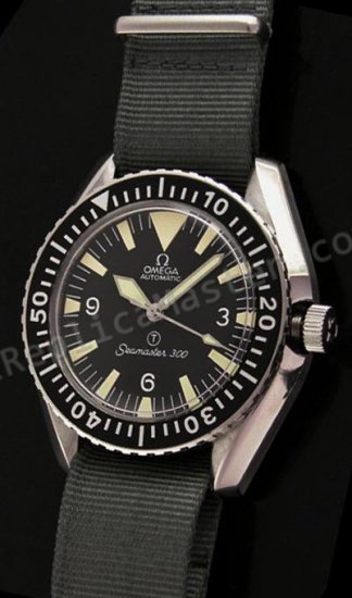 Omega Seamaster 300 suizos Circa Vintage Réplica del anuncio Reloj Suizo Réplica