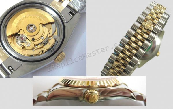 Rolex Oyster DateJus Perpetuo Socorro Reloj Suizo Réplica