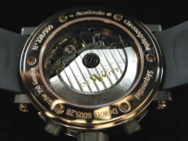 Cronógrafo DeWitt Academia Reloj Suizo Réplica