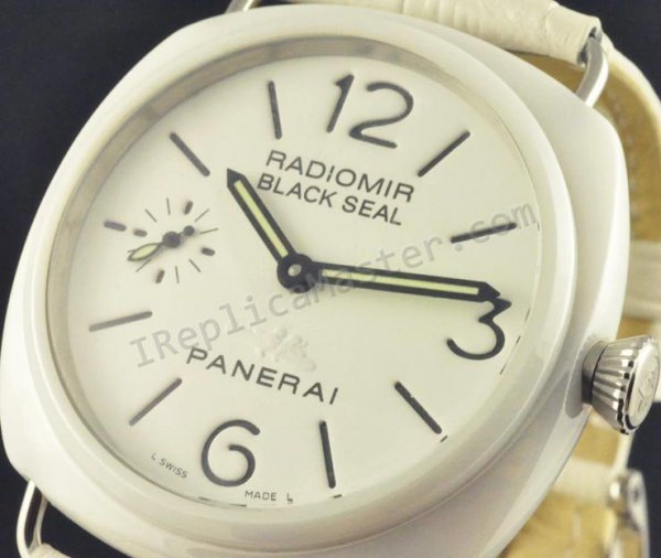 Officine Panerai Radiomir Suiza Sello Negro Reloj Reloj Suizo Réplica