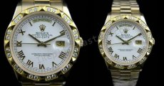 Rolex Oyster Día Perpetuo-Date Reloj Suizo Réplica