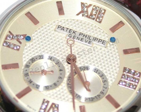 Patek Philippe Fecha Diamantes Calatrava Réplica Reloj