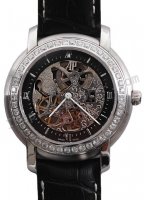 Jules Audemars Piguet Audemars esqueleto de Diamantes Réplica Reloj