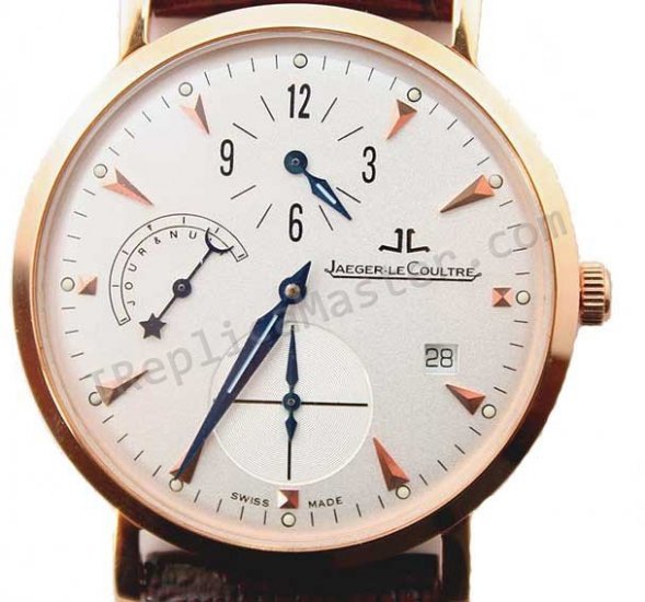 Jaeger Le Coultre Master Réveil mano Small Hourss reloje Réplica Reloj