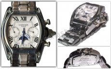 Cartier Roadster Calendario Réplica Reloj