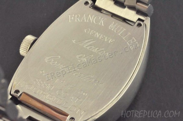 Franck Muller Tourbillon Revolución Reserva de Réplica Reloj