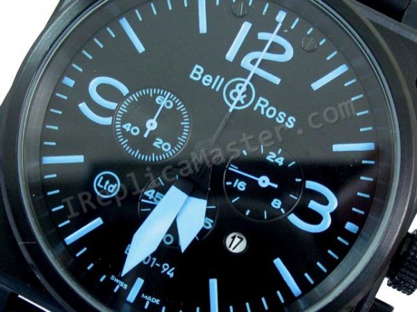 Bell y Ross BR01 Instrumento-94 Cronograph Reloj Suizo Réplica