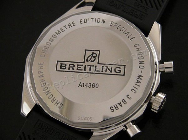 Breitling Chrono-Matic certifié cronómetro suizo réplica Reloj Suizo Réplica