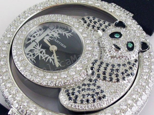 Cartier Pasha De Diamante señoras reloj Reloj Suizo Réplica