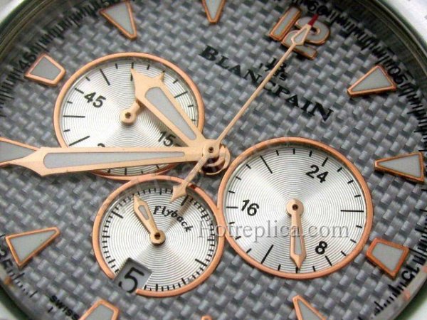 Velocidad Deporte Blancpain hombres Comando Réplica Reloj