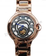 Cartier globo Bleu de Cartier reloj Tourbillon réplica Réplica Reloj