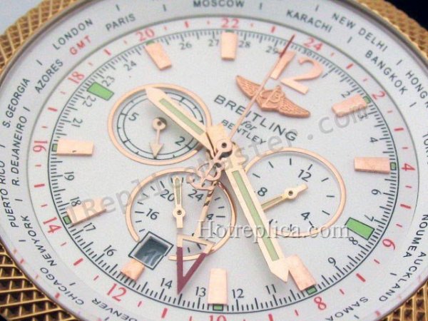 Cronógrafo Bentley Breitling Réplica Reloj