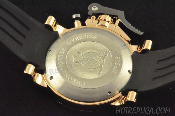 Graham Chronofighter Oversize Mira GMT Datograph Réplica Reloj