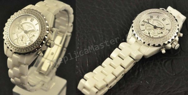 Chanel J12, tamaño pequeño de casos reales de cerámica y braclet Réplica Reloj