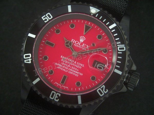 Red Rolex Submariner Suisse Réplique