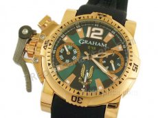 Graham Chronofighter Oversize Watch Titanium SAS Réplique Montre