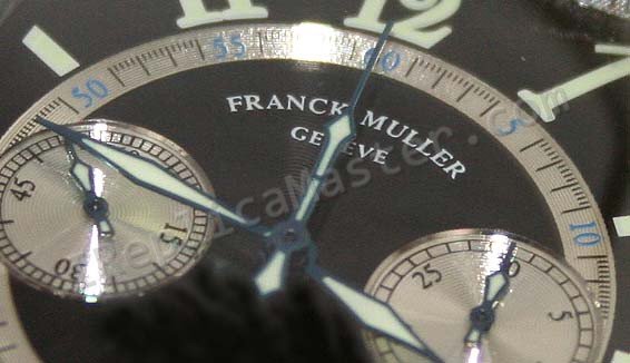 Franck Muller Casablanca Cintrée Curvex chronographe Suisse Réplique